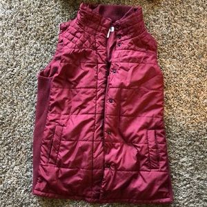 Maternity winter vest